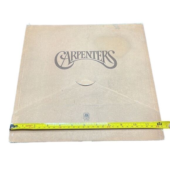 Carpenters Vinyl Record Envelope Cover A&M Records Vintage Music 70s - Picture 8 of 10